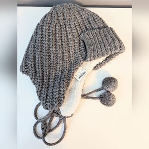NWT J Crew Gray Winter Hat